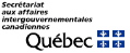 Affaires intergouvernementales canadiennes du Qu�bec (SAIC) - 